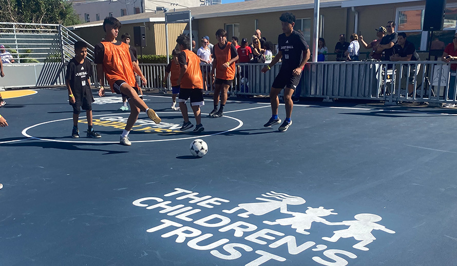 La primera mini cancha de fútbol abre en Miami Downtown, muchas a seguir