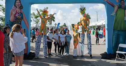  La Family Expo se llevó a cabo en cuatro eventos separados en 2021.