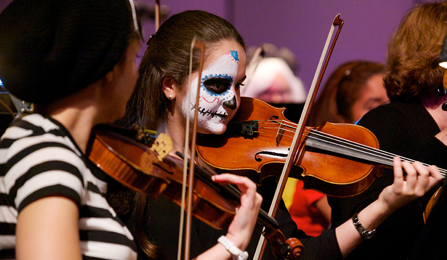 The Spooky Symphony will take place virtually for the first time ever. 